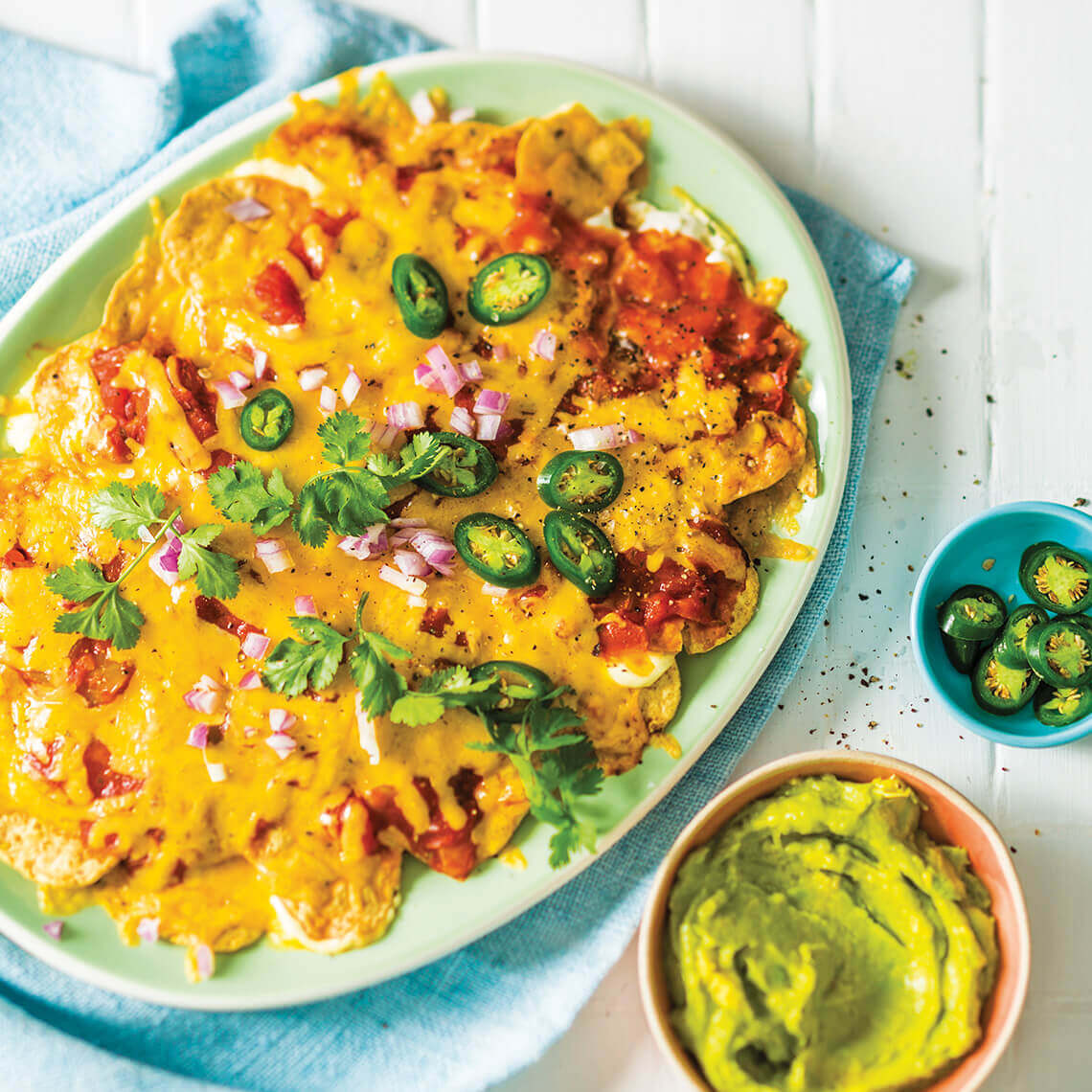 Chakalaka nachos